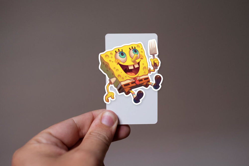 Spongebob Squarepants Happy Sticker