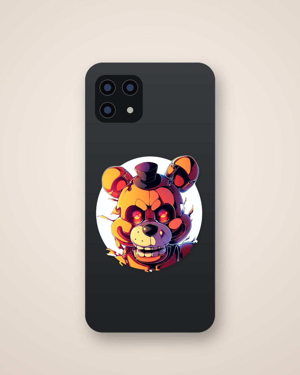 Fnaf Freddy Fazbear Round Sticker