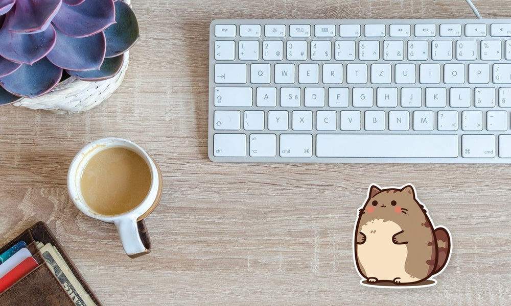 Pusheen Fat Cat Sticker