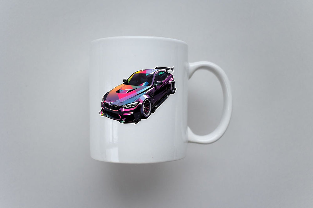Colorful BMW M3 Sticker