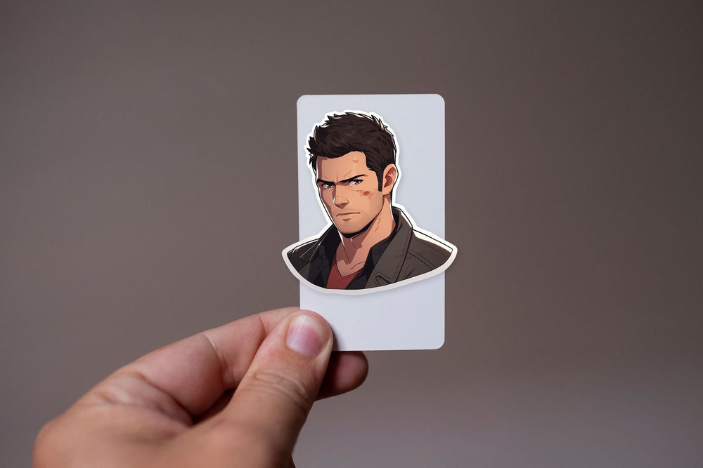 Uncharted Nathan Drake Aesthetic Sticker