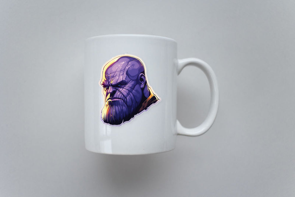 Thanos Gazing into the Distance Marvel Sticker