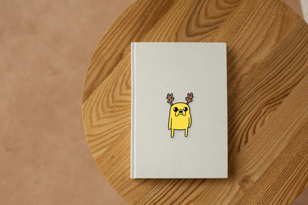 Jake the Dog Christmas Sticker
