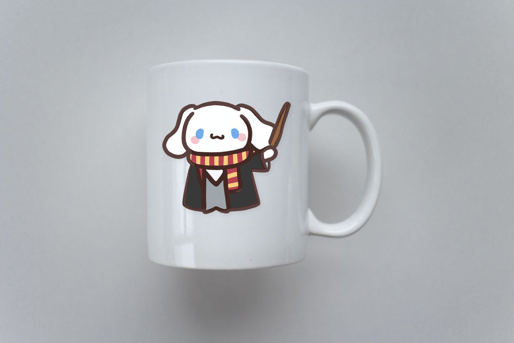 Cinnamoroll Wizard Gryffindor Wand Sticker