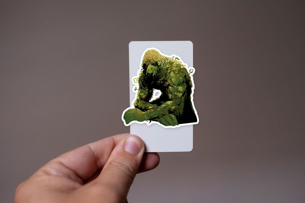 Swamp Thing Horror Comic Monster Sticker