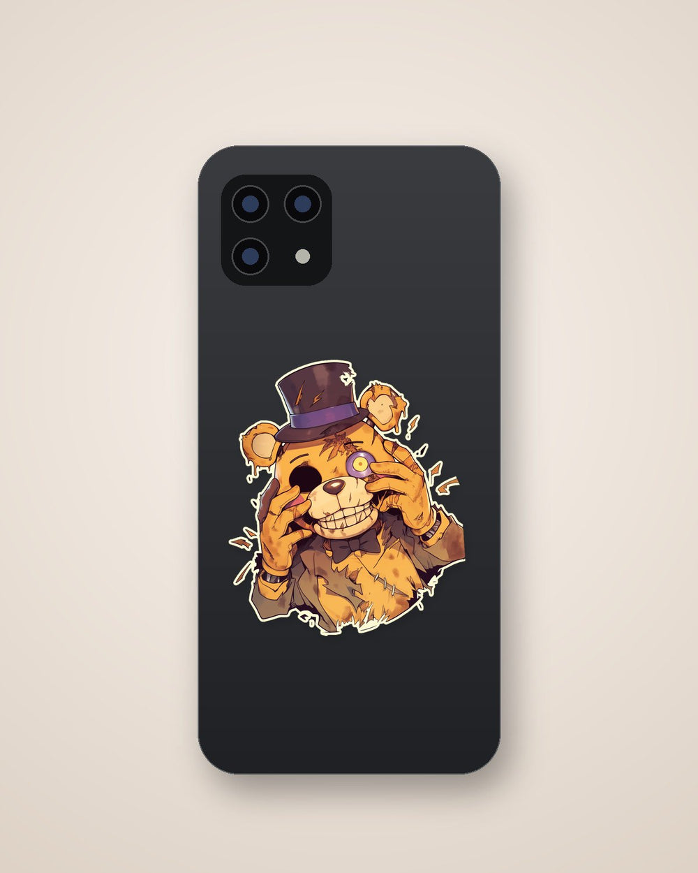 Five Nights at Freddy’S Freddy Fazbear Creepy Reveal Sticker