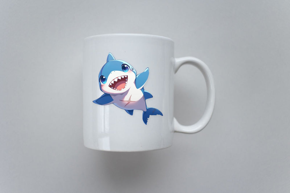 Baby Shark Happy Swim Sticker
