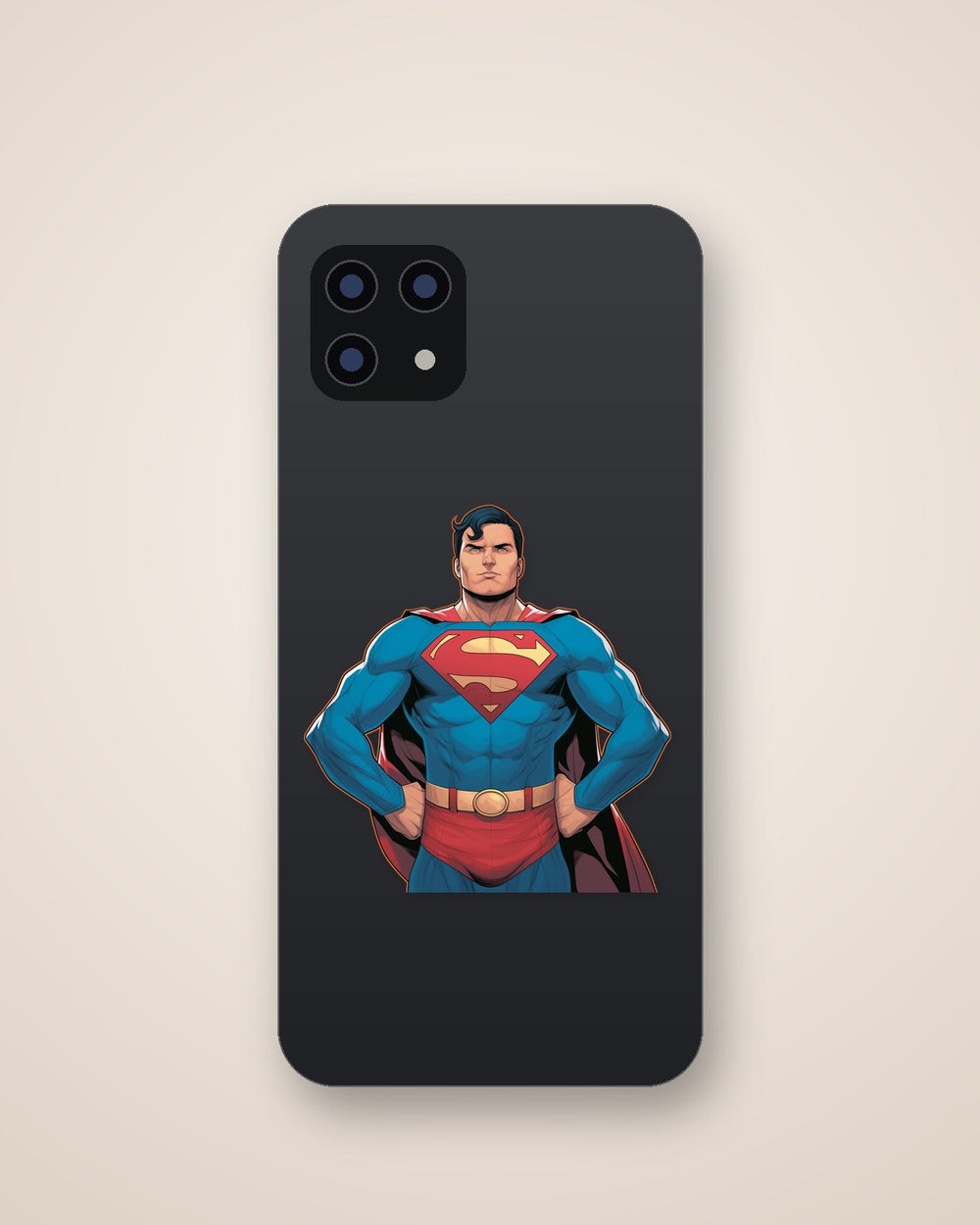 Cool Superman Superhero Sticker