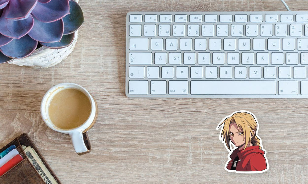 Fullmetal Alchemist Edward Elric Anime Sticker