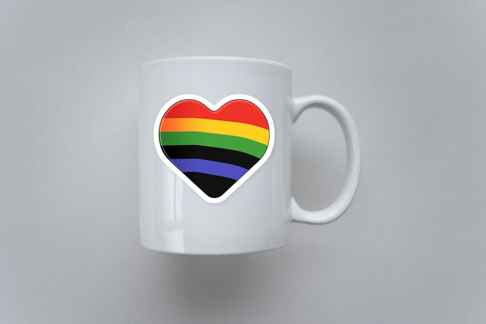 Unique Heart Minimalist Sticker