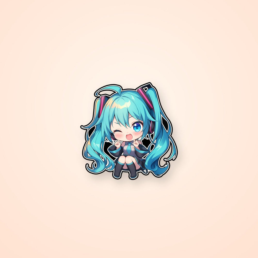 Hatsune Miku Chibi Sticker