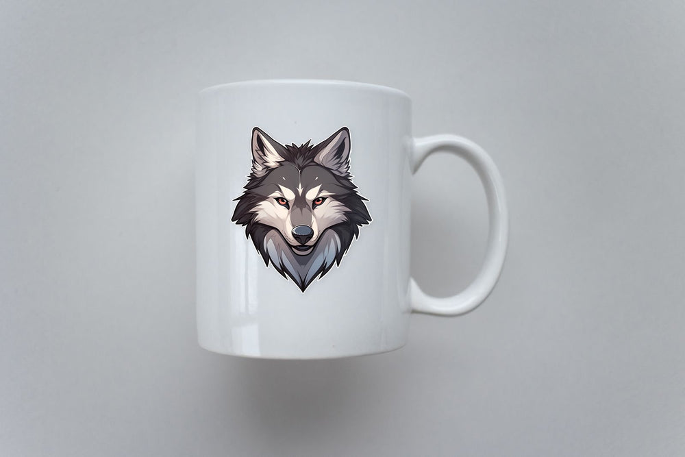 Dire Wolf Head Sticker