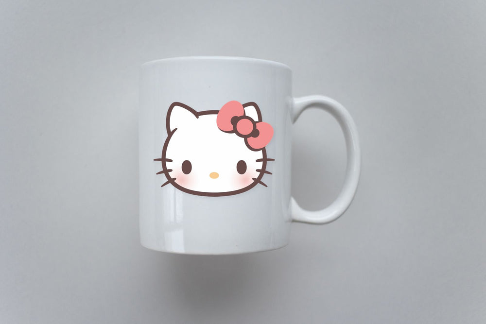 Hello Kitty Cute Face Sticker