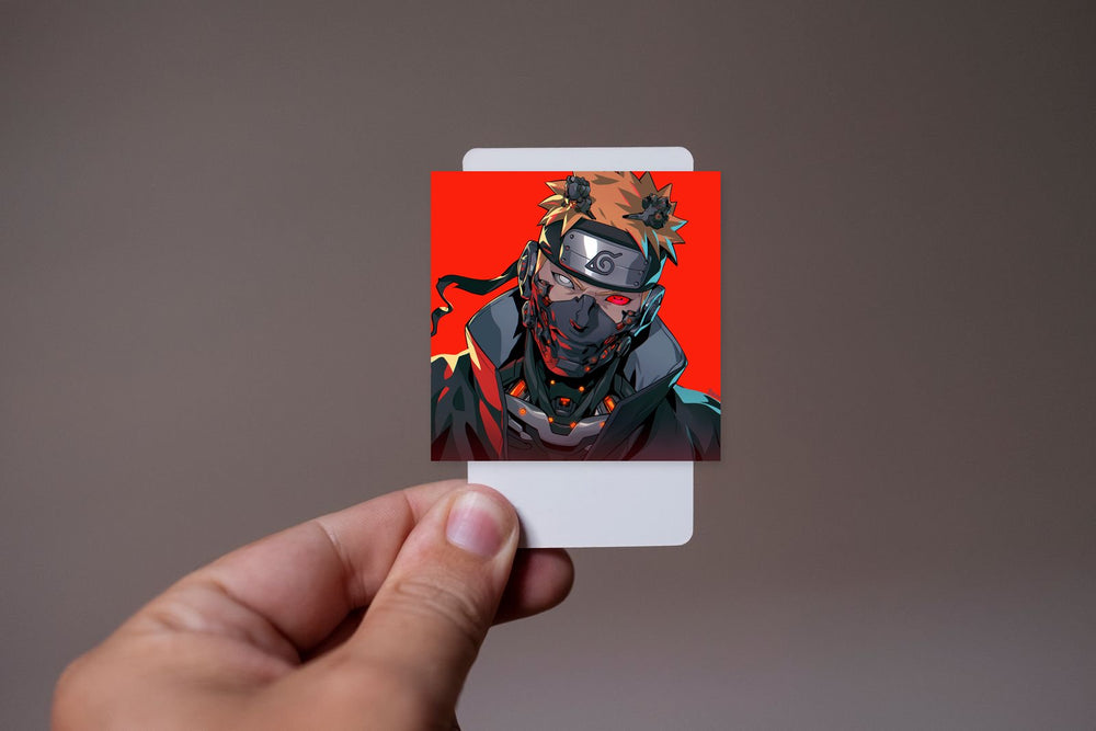 Naruto Cyberpunk Style Anime Sticker