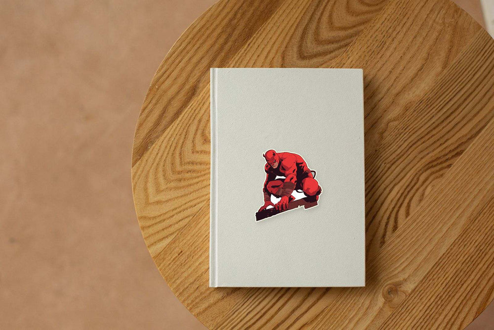 Daredevil Retro Comic Marvel Superhero Sticker