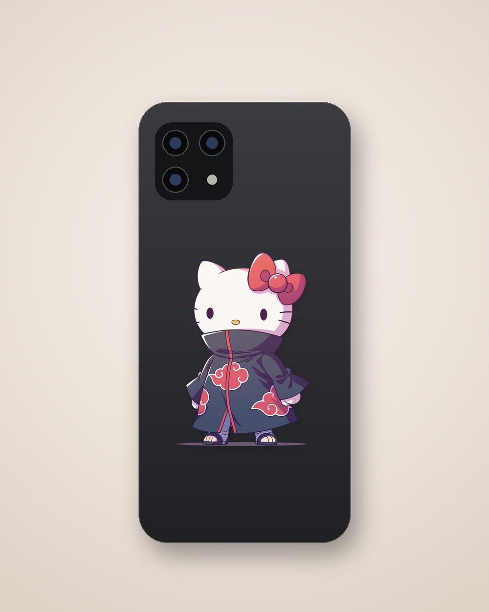 Hello Kitty Akatsuki Naruto Clipart Sticker