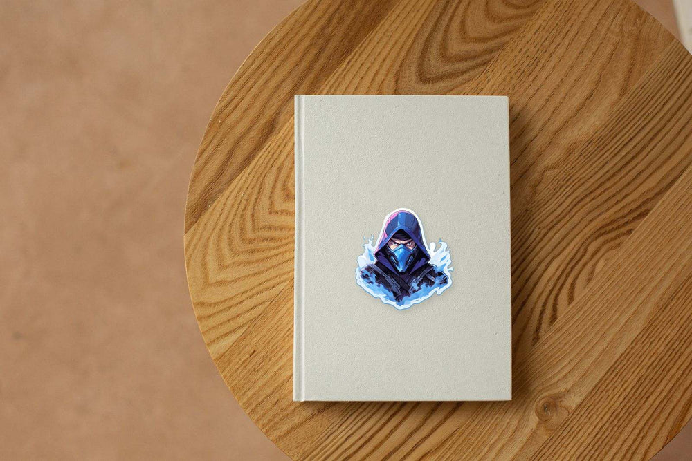Mortal Kombat Sub-Zero Cold Sticker