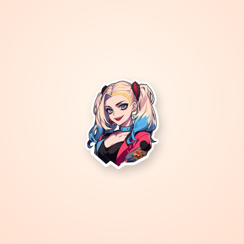 Aesthetic Harley Quinn DC Comics Sticker