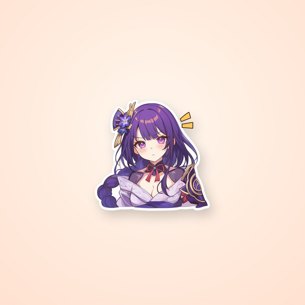 The Raiden Shogun Genshin Impact Sticker
