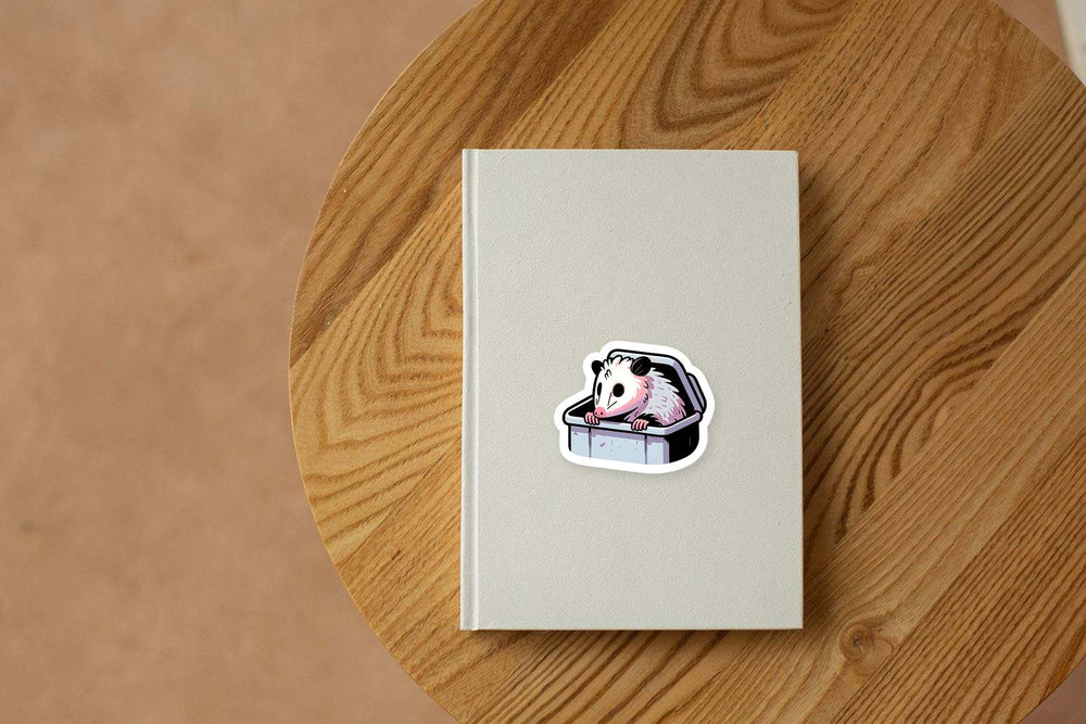 Trash Possum Dumpster Gremlin Sticker