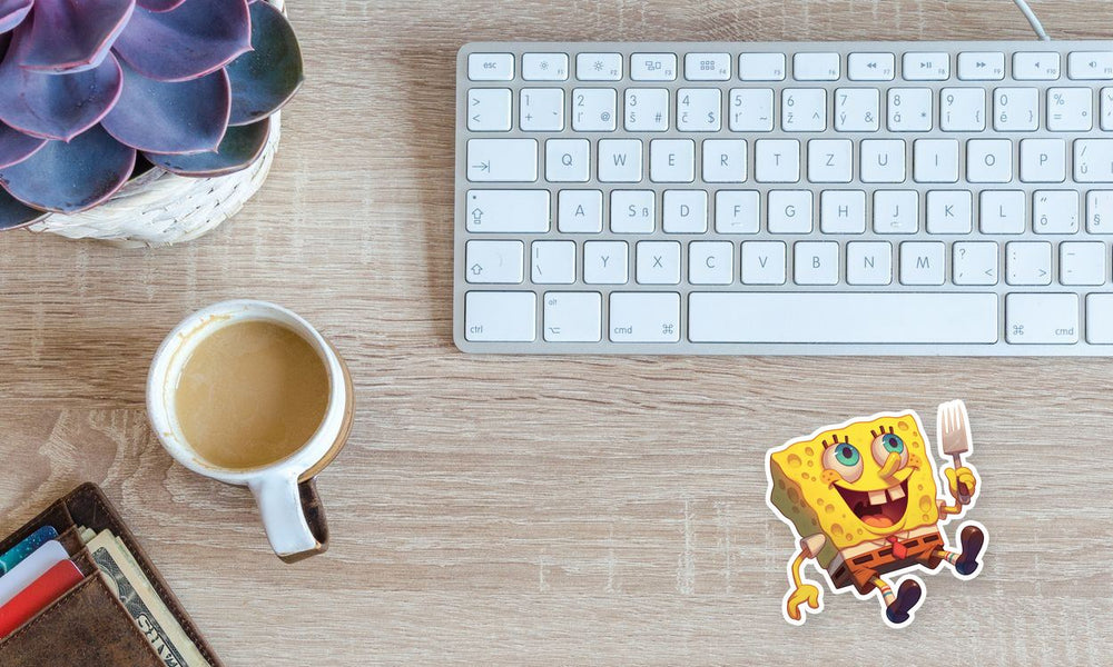 Spongebob Squarepants Happy Sticker