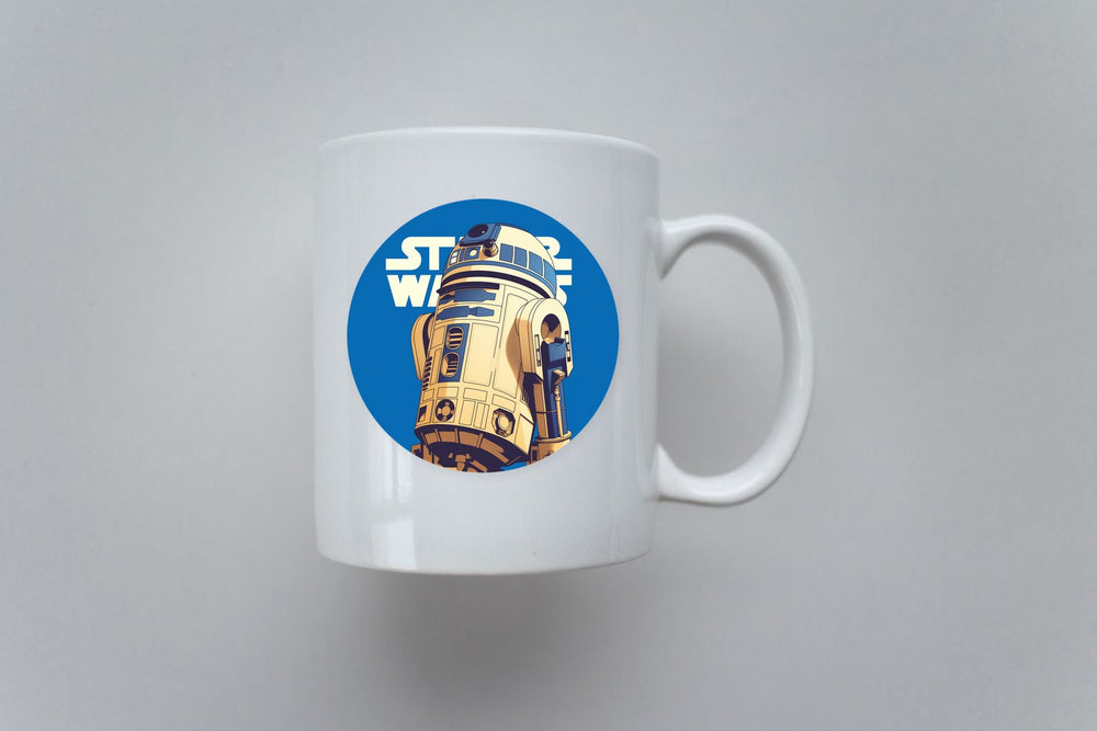 R2D2 Star Wars Droid Sticker