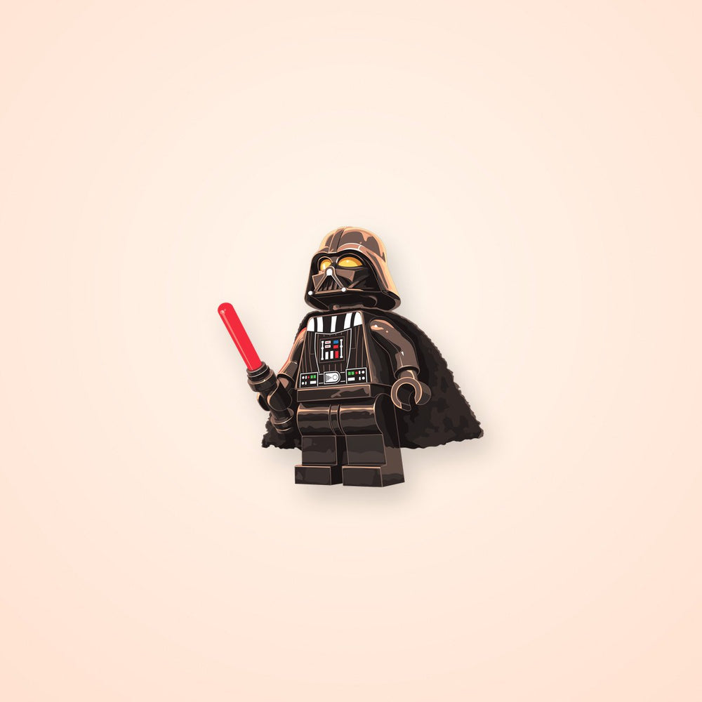 Lego Darth Vader Star Wars Sticker