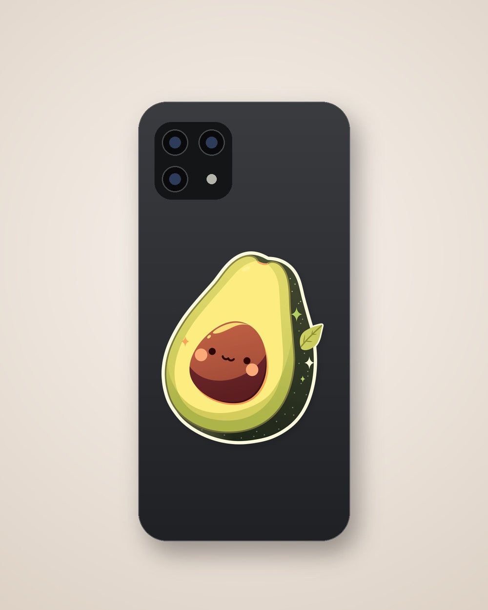 Kawaii Avocado Cute Fruit Sticker