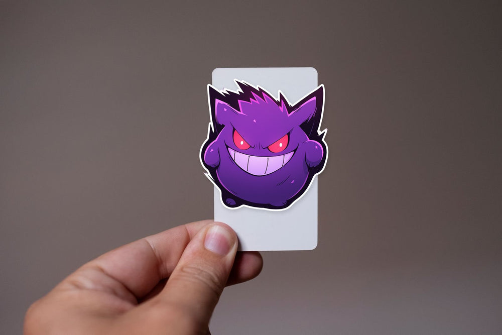 Pokemon Spooky & Funny Gengar Sticker