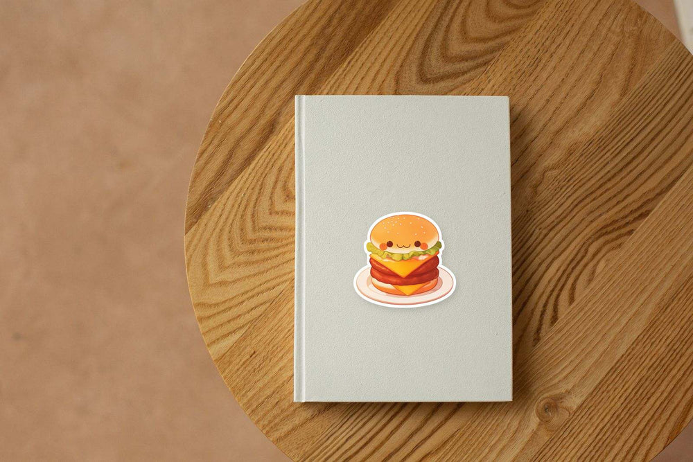 Kawaii Mcdonalds Burger Sticker