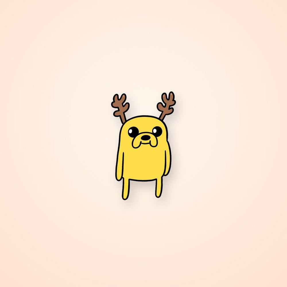 Jake the Dog Christmas Sticker