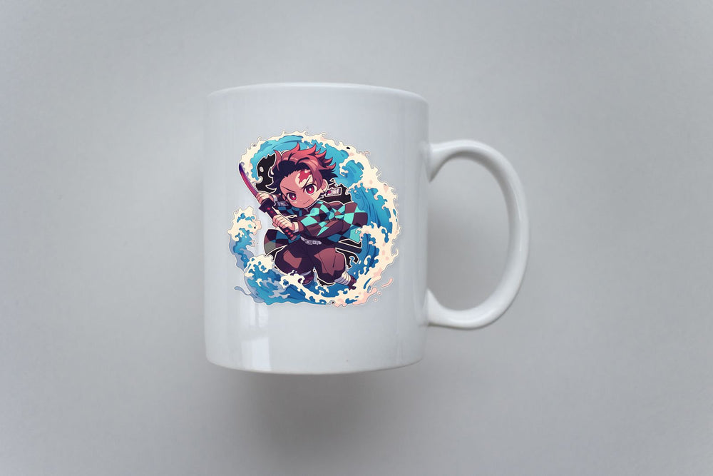 Kimetsu No Yaiba Tanjiro Focused Attack Sticker