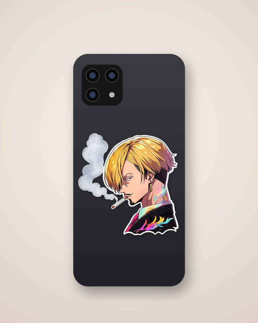 Sanji Smoking One Piece Sticker