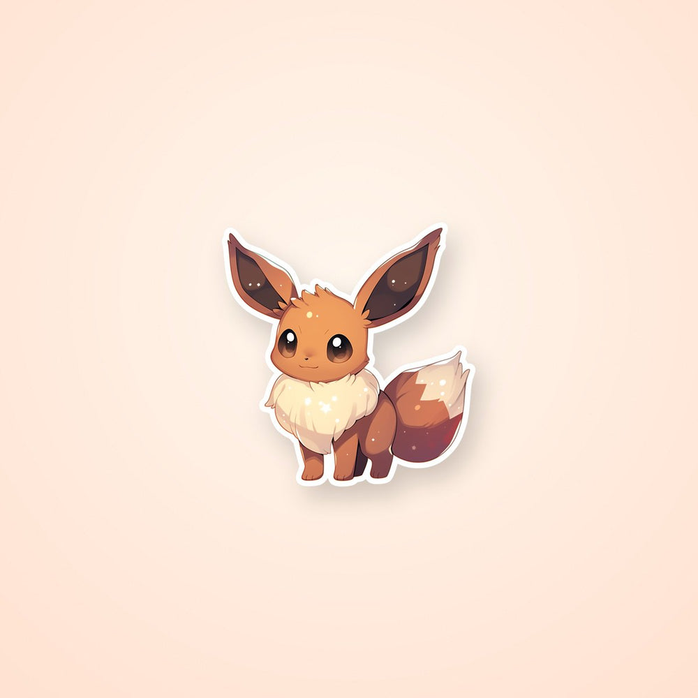 Pokemon Aesthetic Eevee Sticker
