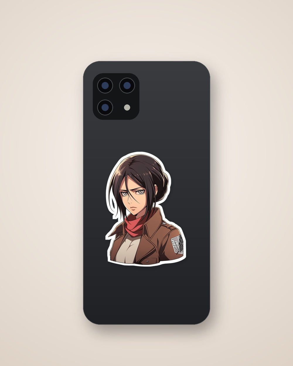 Aot Mikasa Ackerman Anime Sticker