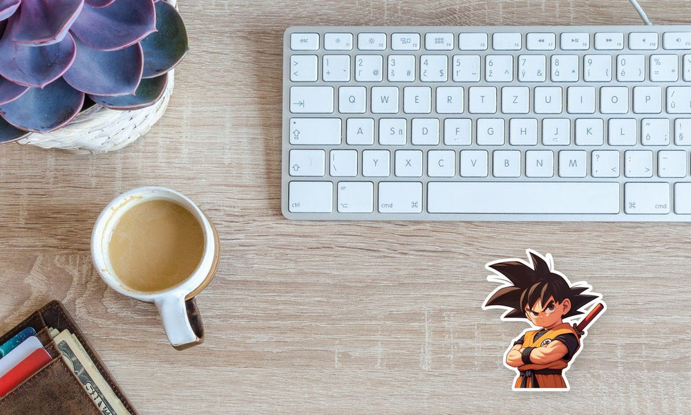 Cute Kid Goku Dragon Ball Sticker
