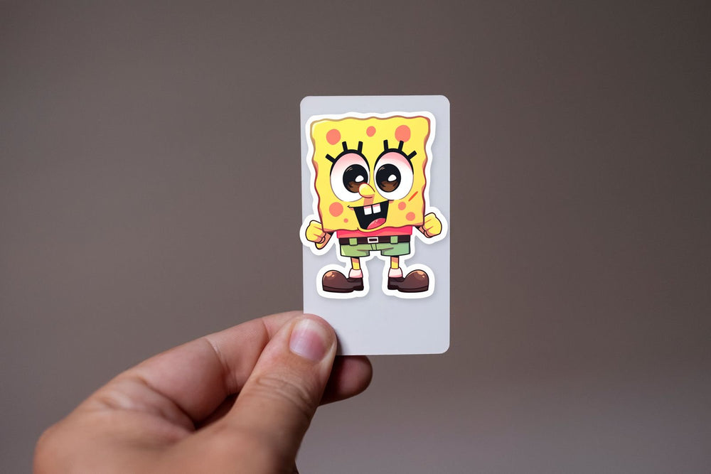 Aesthetic SpongeBob Kid Sticker