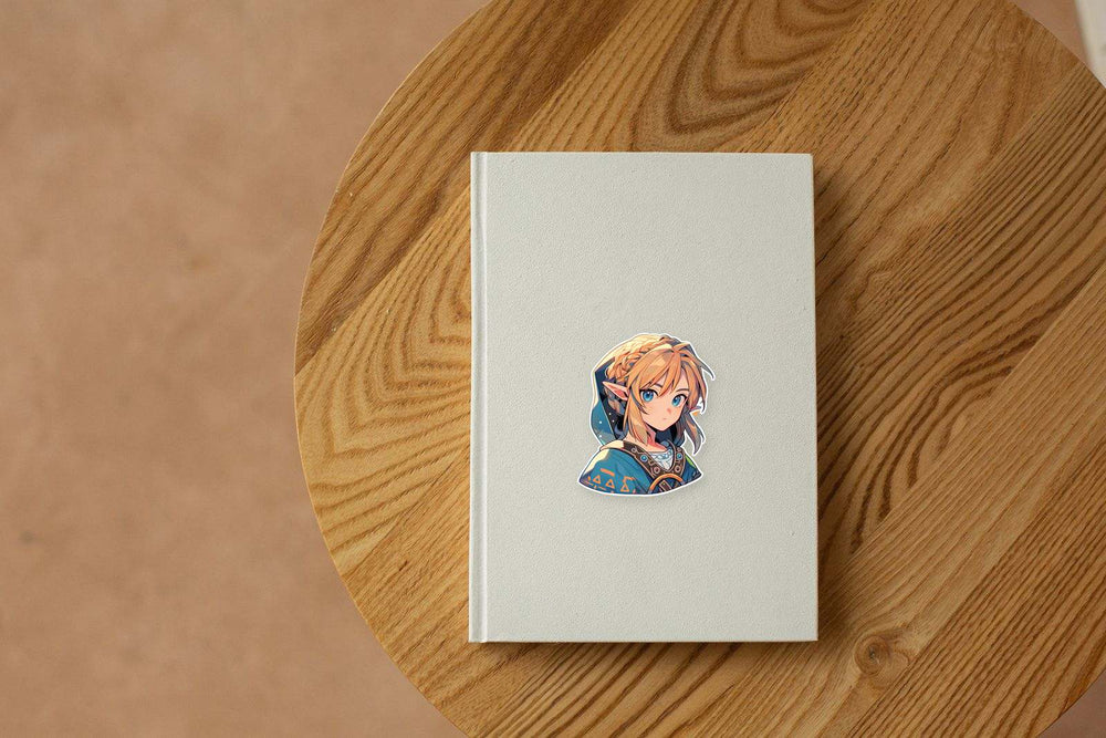 Zelda Hooded Link Sticker