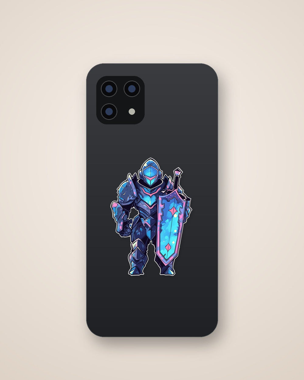 Dragon Slayer in Armor Sticker