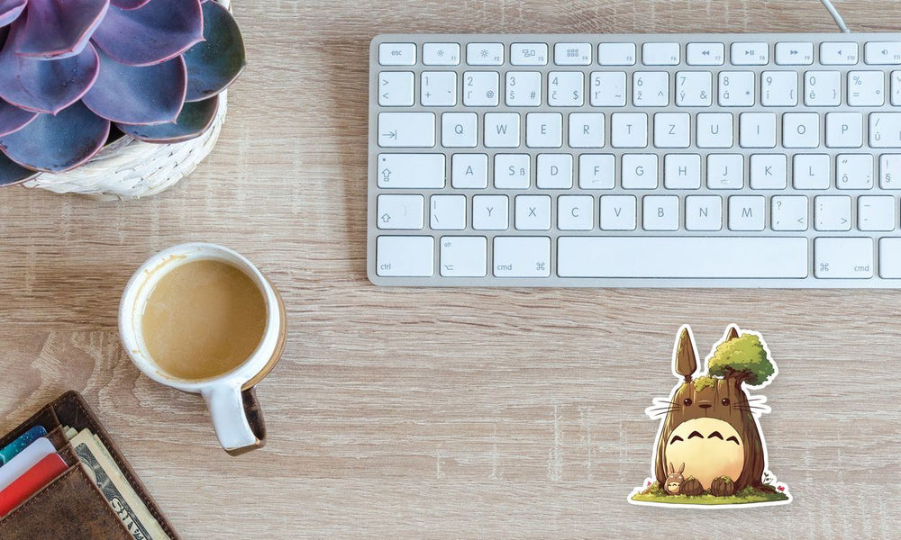 Totoro Groot Cosplay Sticker