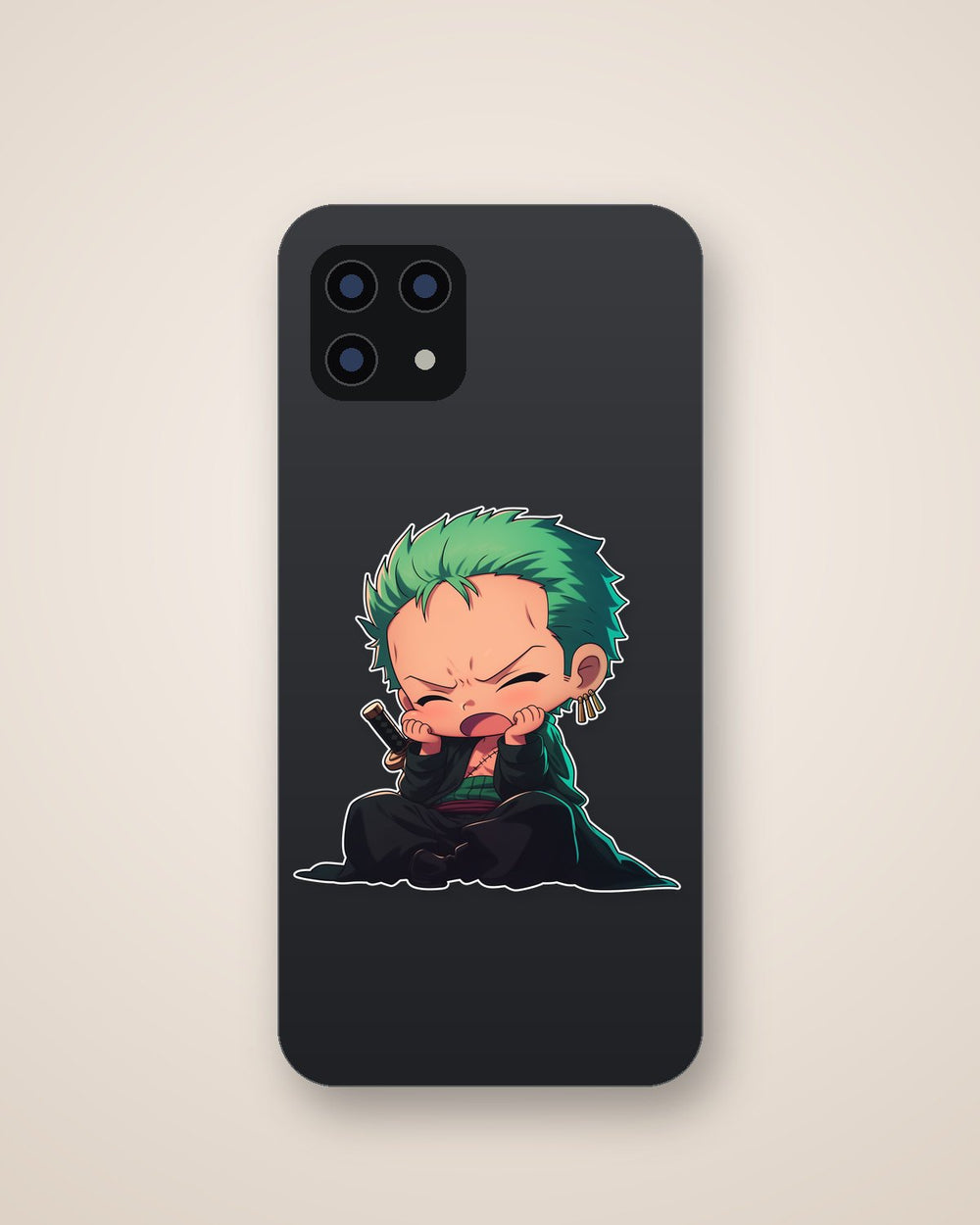 Chibi Zoro One Piece Sticker