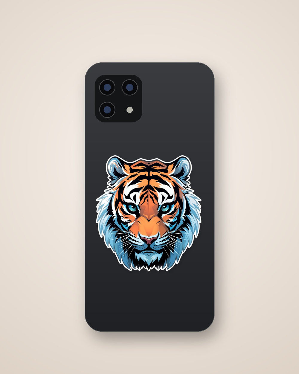 Aesthetic Tiger Head Sticker