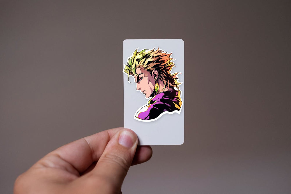 Jojo’S Bizarre Dio Brando Anime Sticker