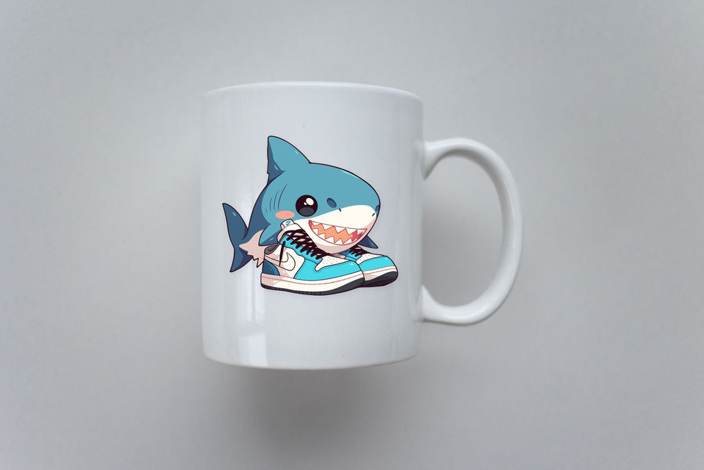 Cute Tralalero Tralala Brainrot Meme Sticker