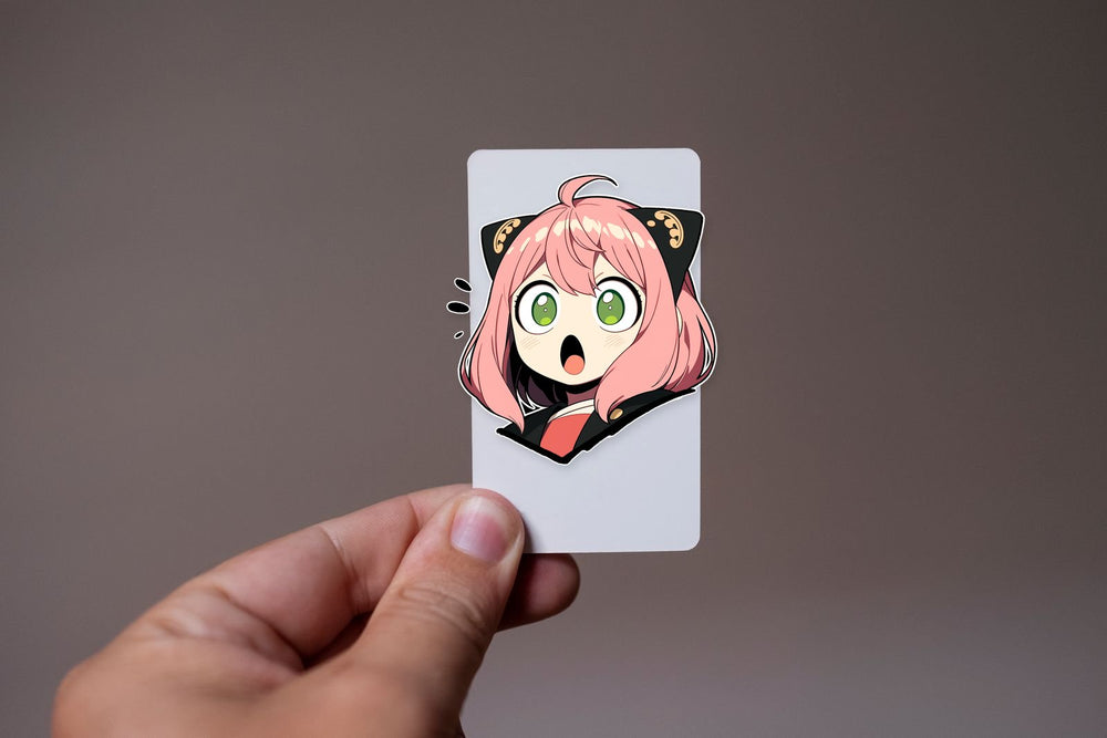 Spy X Family Surprised Anya Forger Sticker