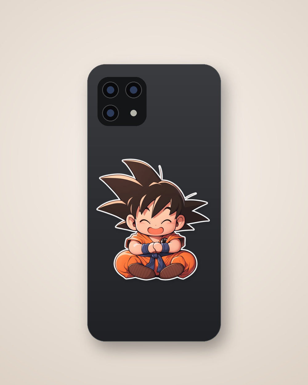 Chibi Goku Smile Sticker