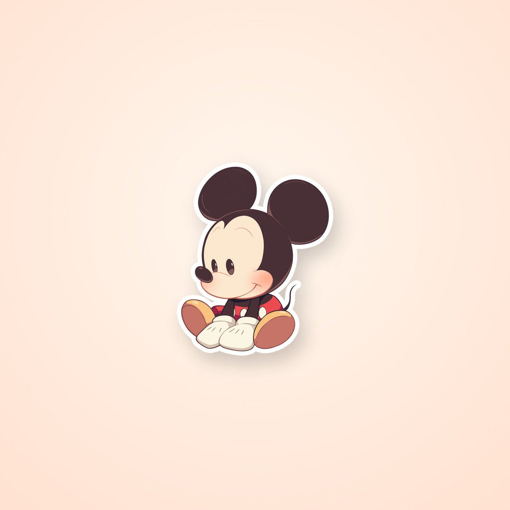 Chibi Mickey Mouse Disney Sticker