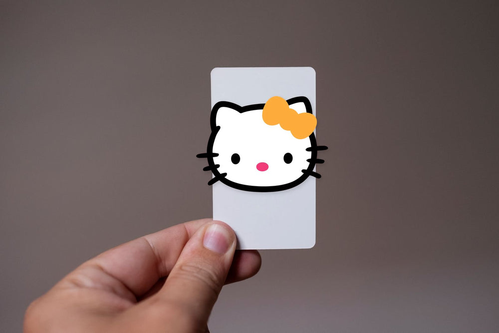 Hello Kitty Yellow Bow Sticker
