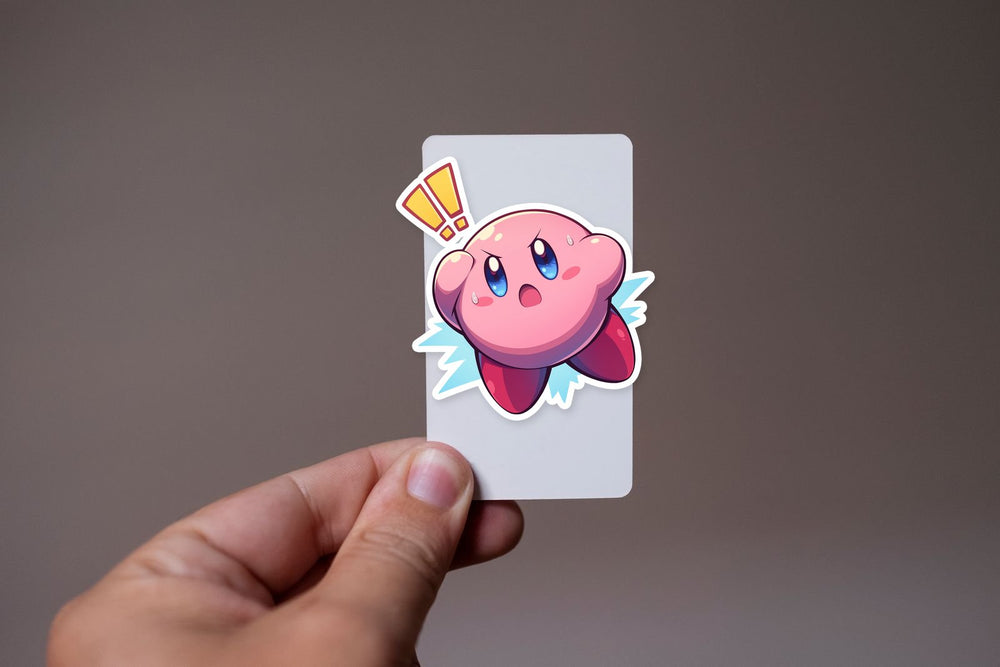 Kirby Cool Sticker