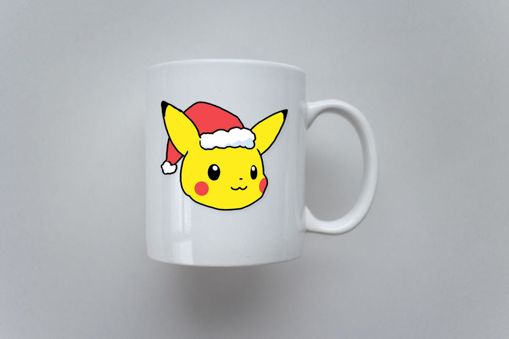 Pikachu Santa Hat Sticker